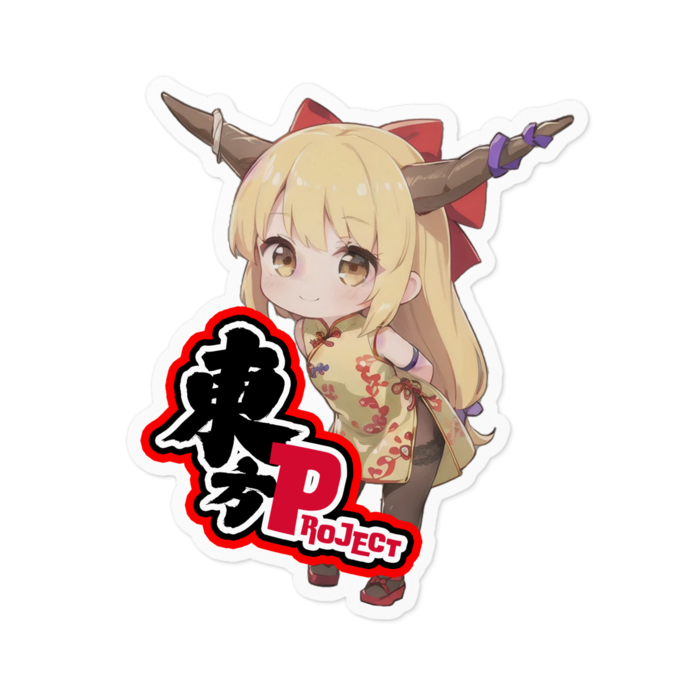 ステッカー - 100 x 100 (mm)