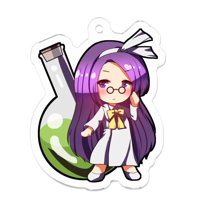 アクリルキーホルダー（コーティング） - 50 x 50 (mm)