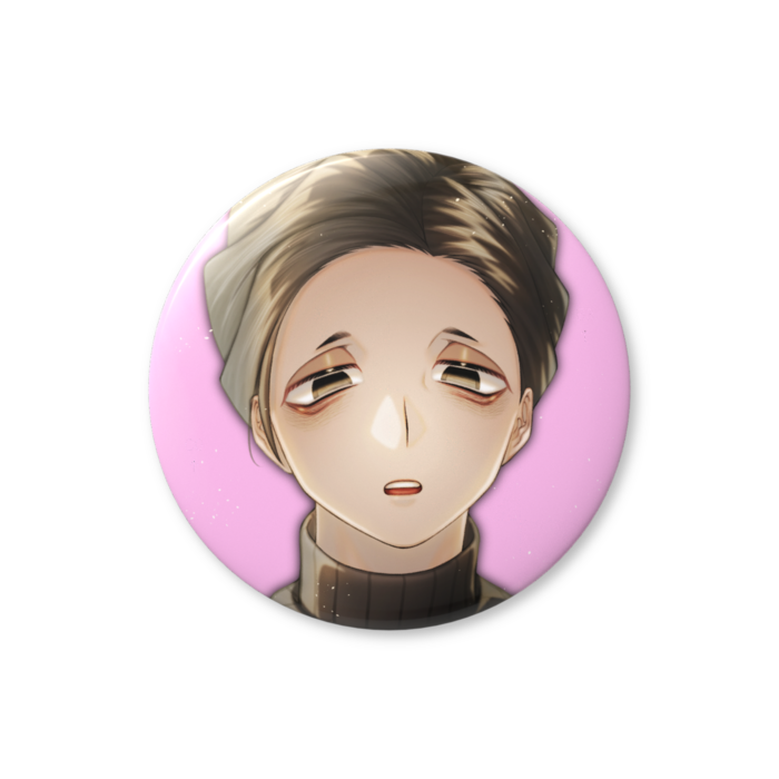 不動零　缶バッジ（バリュー） - 56mm