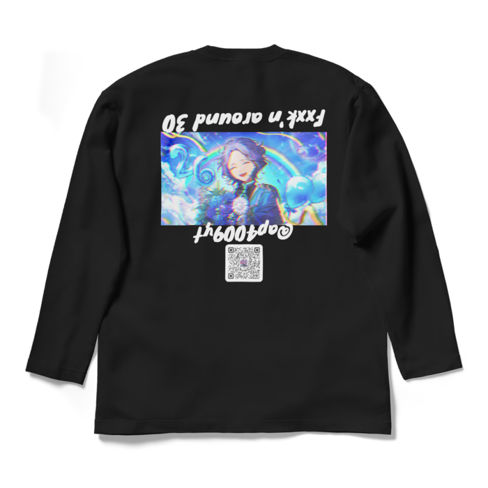 ロングスリーブTシャツ - L - ブラック