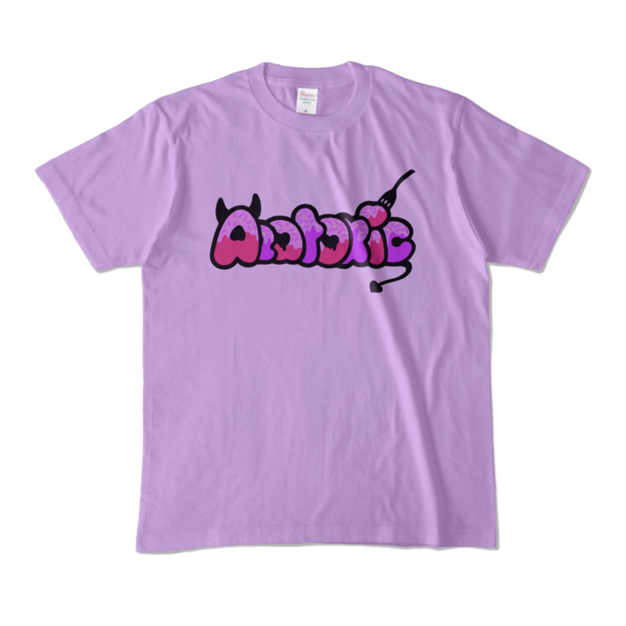 カラーTシャツ - M - ライトパープル (淡色)