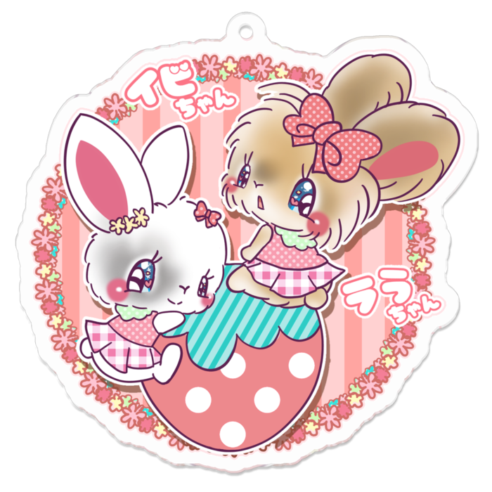 アクリルキーホルダー - 70 x 70 (mm)