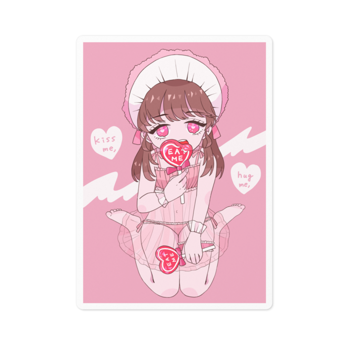 ステッカー - 100 x 100 (mm)