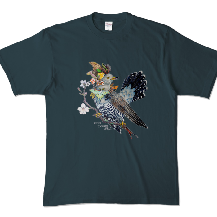 Tシャツ - XL - デニム (濃色)