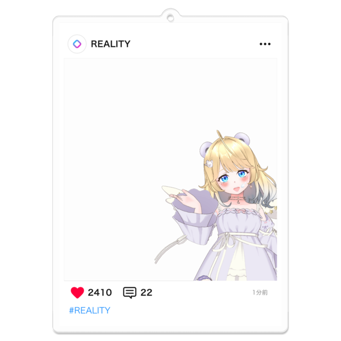 アクリルキーホルダー - 100 x 100 (mm)