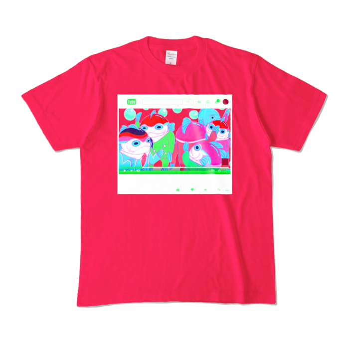 カラーTシャツ - M - ホットピンク (濃色)