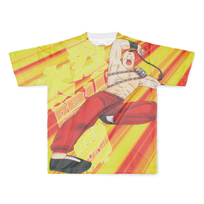 フルグラフィックTシャツ - L - 正面印刷のみ