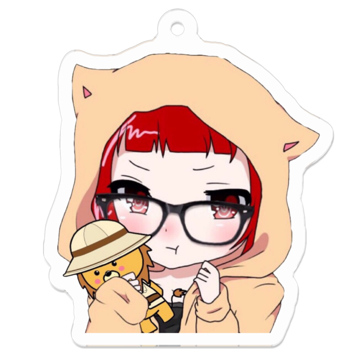 アクリルキーホルダー - 50 x 50 (mm)