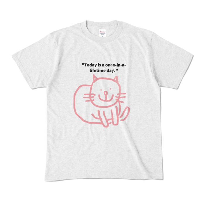 カラーTシャツ - M - アッシュ (淡色)