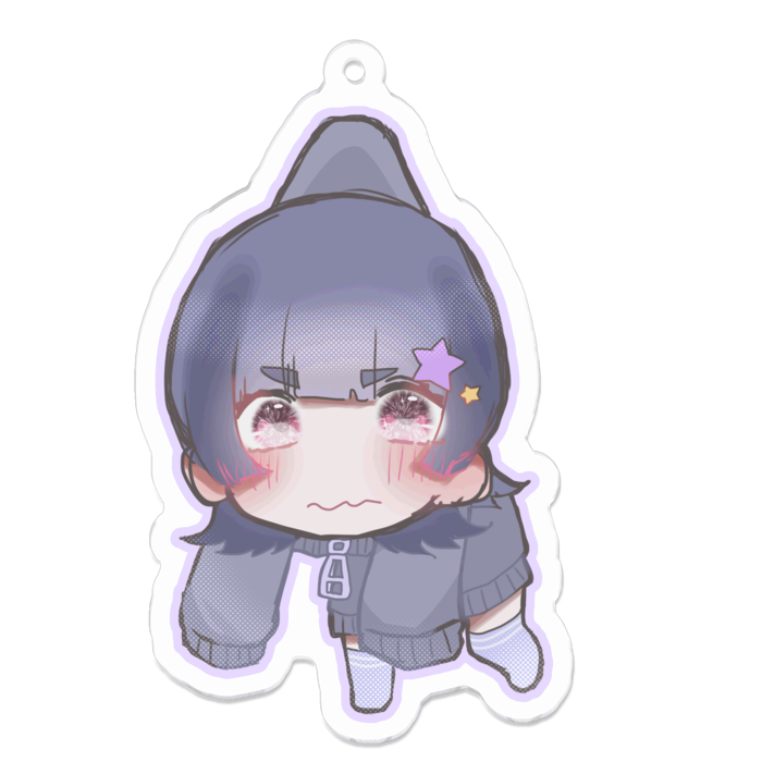 アクリルキーホルダー - 70 x 70 (mm)