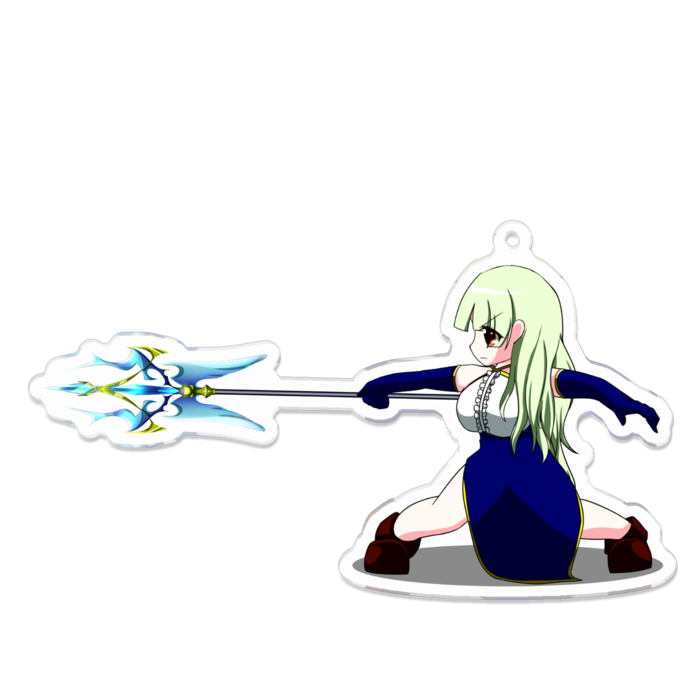 アクリルキーホルダー - 100 x 100 (mm)