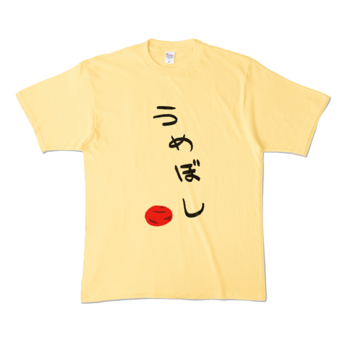 カラーTシャツ - XL - ライトイエロー (淡色)