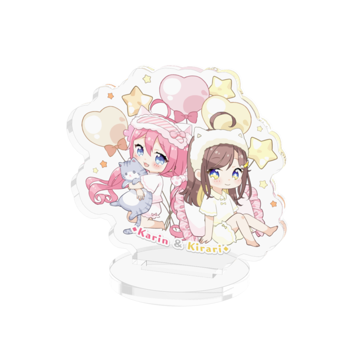 アクリルフィギュア - 50x50mm 名前入り