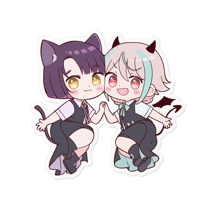 ステッカー - 100 x 100 (mm)