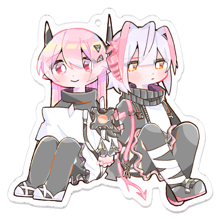 アクリルキーホルダー - 70 x 70 (mm)