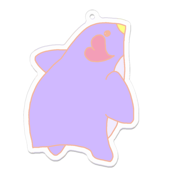 アクリルキーホルダー - 70 x 70 (mm)