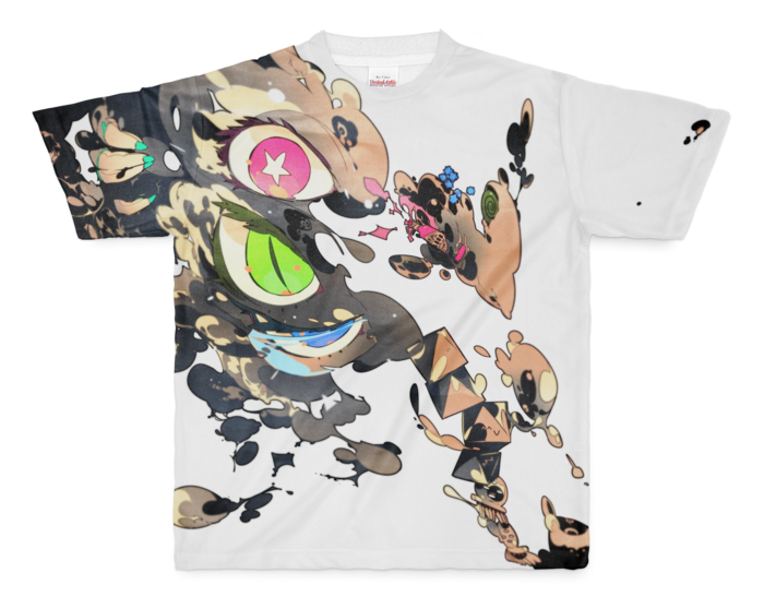 フルグラフィックTシャツ - M - 両面印刷