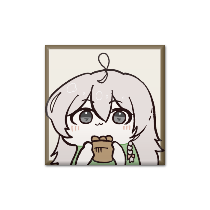 缶バッジ - 四角形40mm