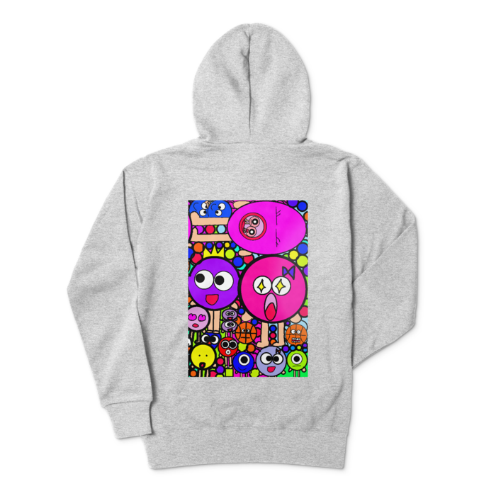 パーカー - L - 杢グレー