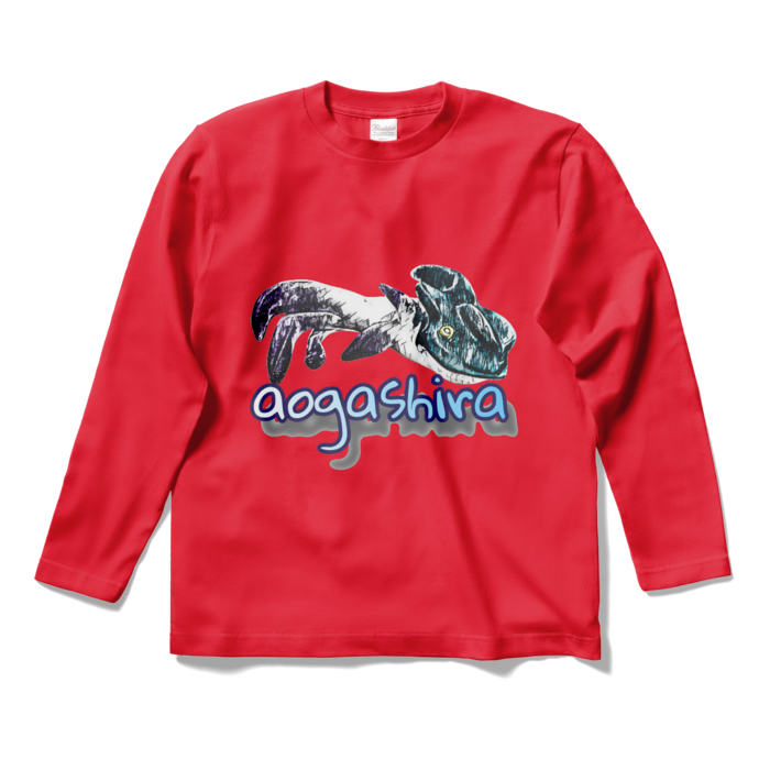 ロングスリーブTシャツ - S - レッド