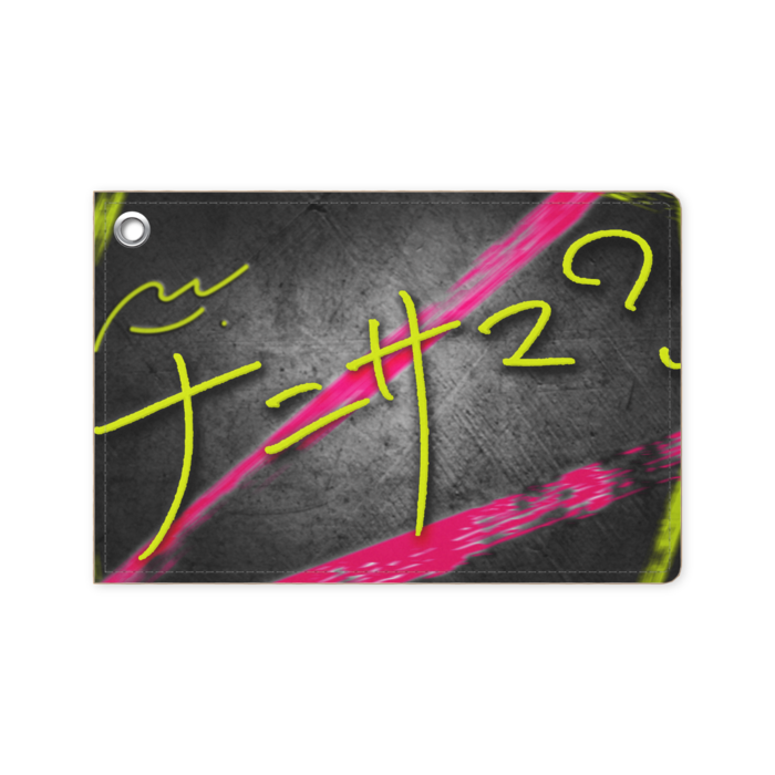 ロゴ&背景 パスケース - 70 × 105 (mm)