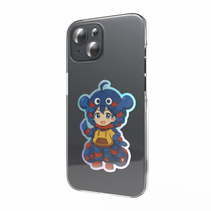 オーロラスマホステッカー - 縦(3)