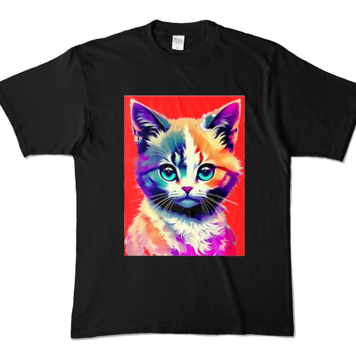 カラーTシャツ - XL - ブラック (濃色)