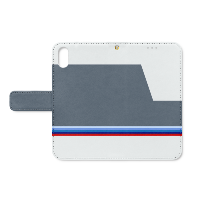 手帳型iPhoneケース - iPhone XS / X - ストラップ穴 あり