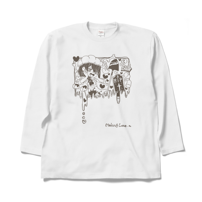 ロングスリーブTシャツ - XL - ホワイト