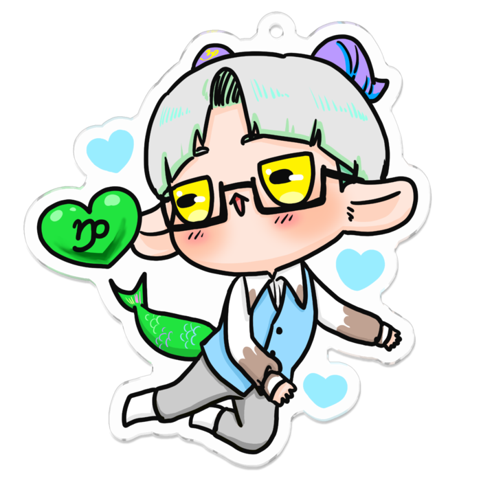 アクリルキーホルダー - 70 x 70 (mm)