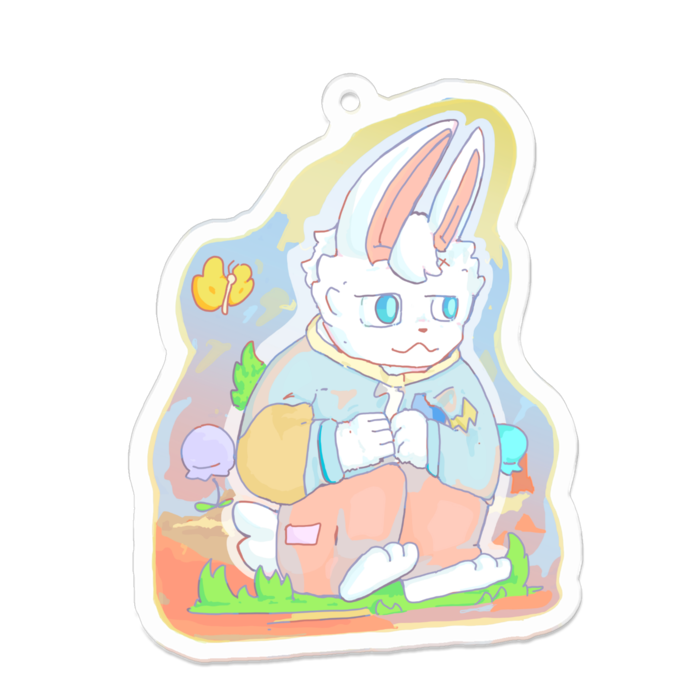 アクリルキーホルダー - 70 x 70 (mm)