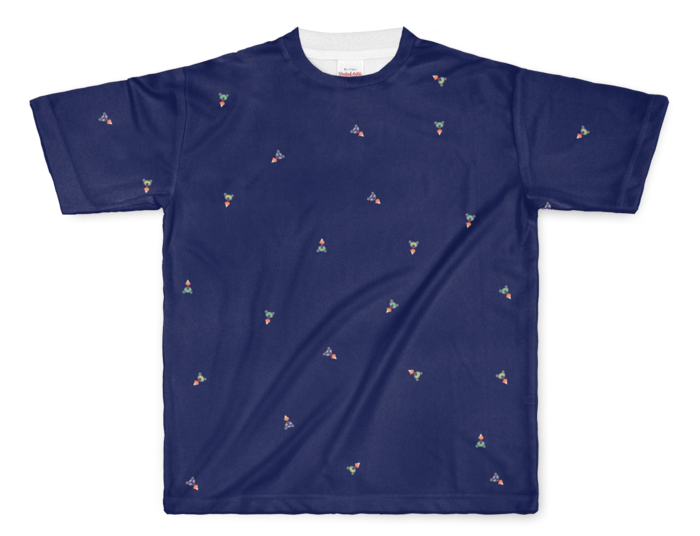 フルグラフィックTシャツ - L - 両面印刷