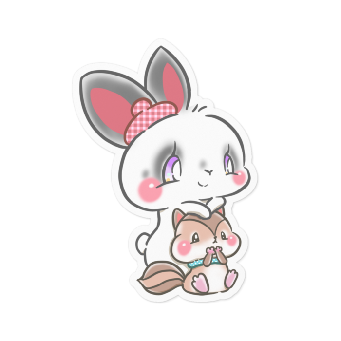 ステッカー - 100 x 100 (mm)