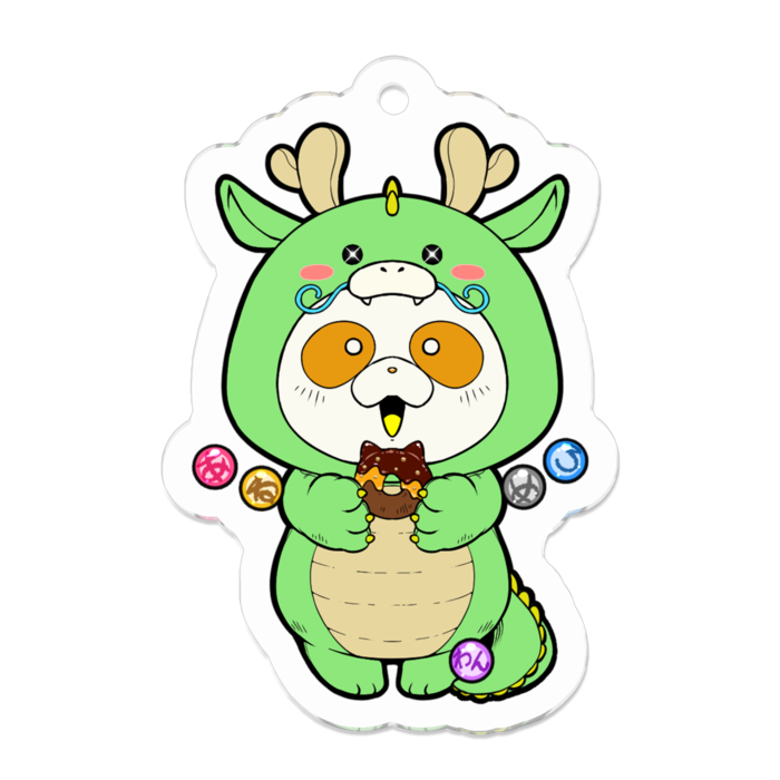 アクリルキーホルダー - 50 x 50 (mm)