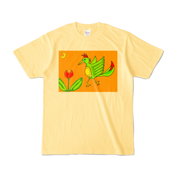 カラーTシャツ - S - ライトイエロー (淡色)