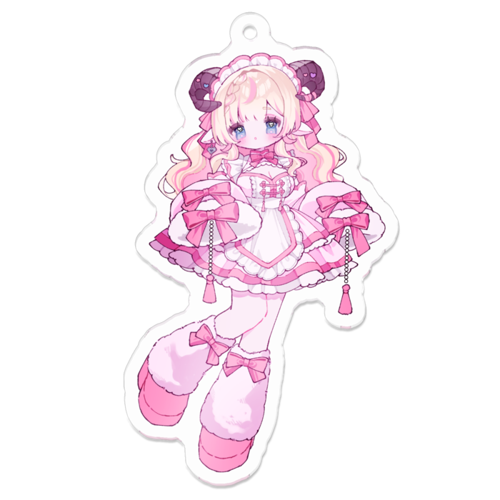 アクリルキーホルダー - 70 x 70 (mm)