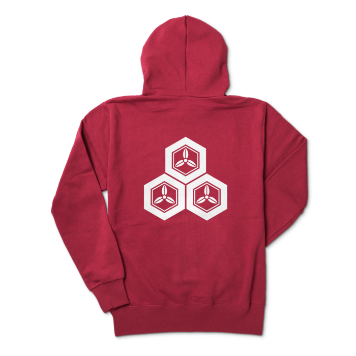 パーカー - M - バーガンディ