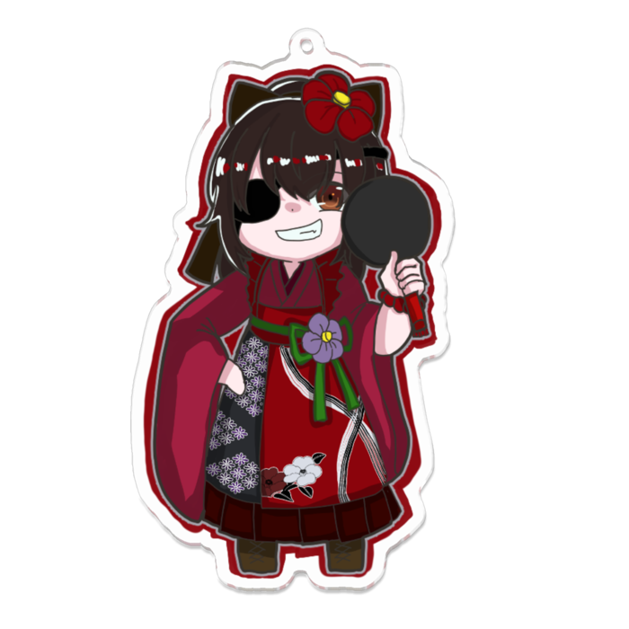 アクリルキーホルダー - 100 x 100 (mm)