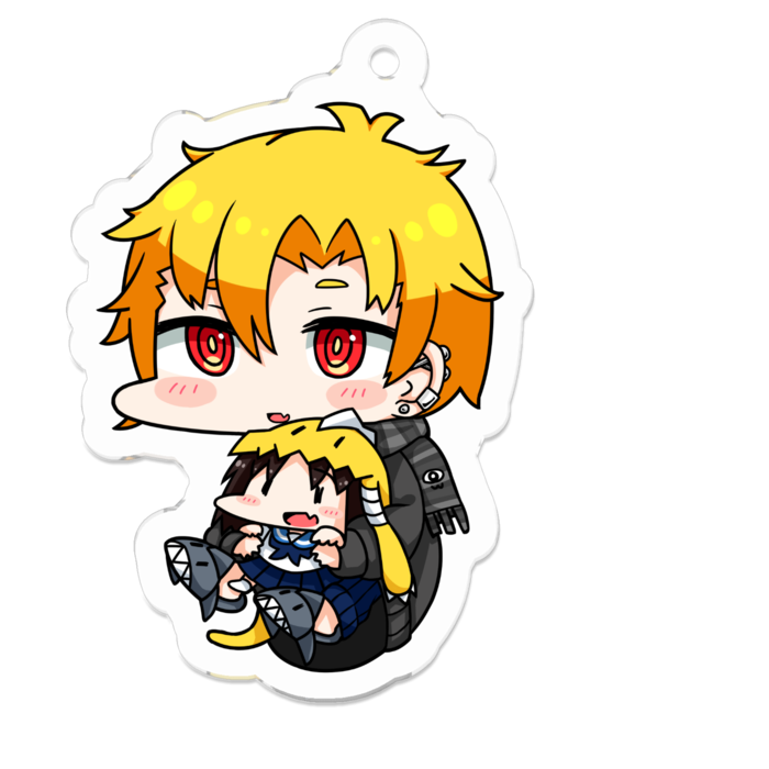 アクリルキーホルダー - 50 x 50 (mm)