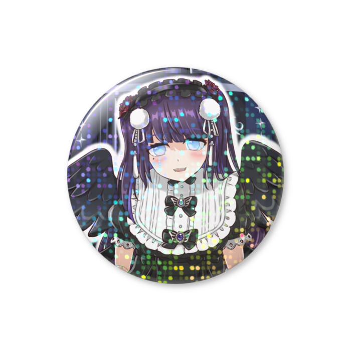 ホログラム缶バッジ - 32mm