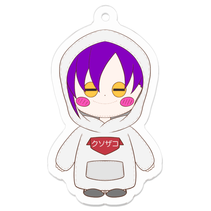 アクリルキーホルダー - 50 x 50 (mm)
