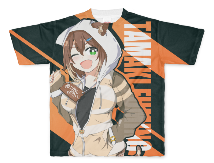 フルグラフィックTシャツ - L - 正面印刷のみ