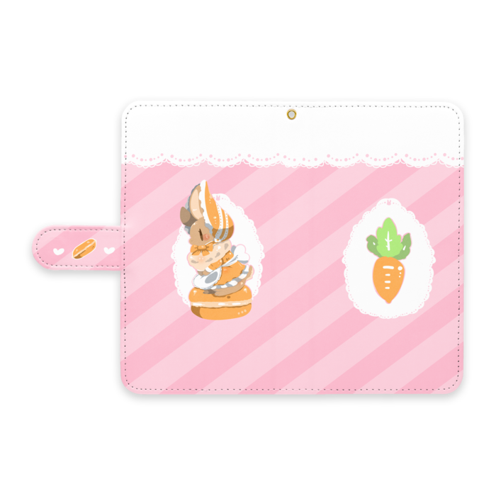 手帳型Androidケース - L - ストラップ穴 あり