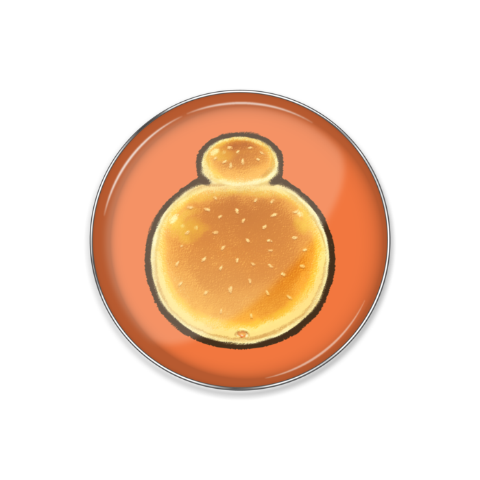 ピンバッジ - 丸形25mm