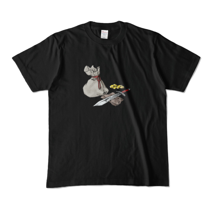 カラーTシャツ - M - ブラック (濃色)