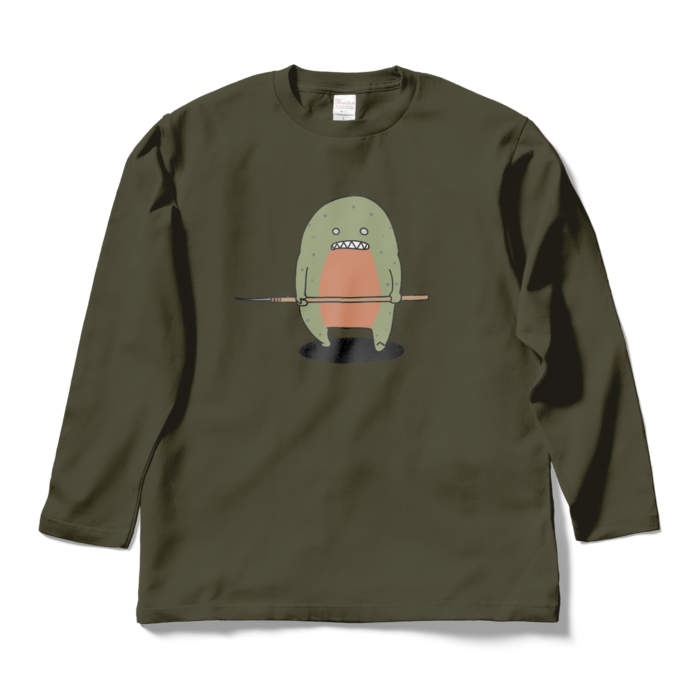 ロングスリーブTシャツ - L - アーミーグリーン