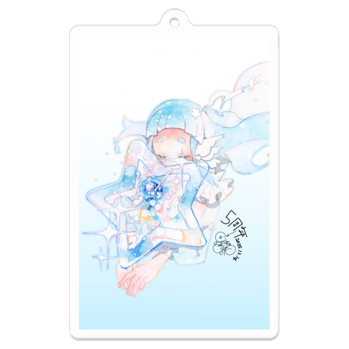 アクリルキーホルダー - 70 x 70 (mm)