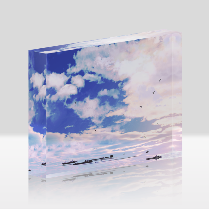 アクリルブロック - 148x100mm