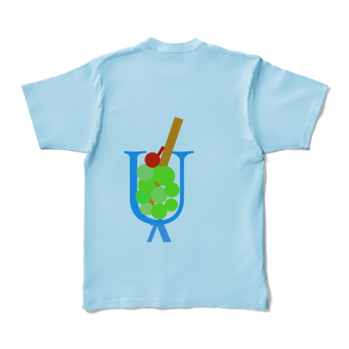 カラーTシャツ - XL - ライトブルー (淡色)