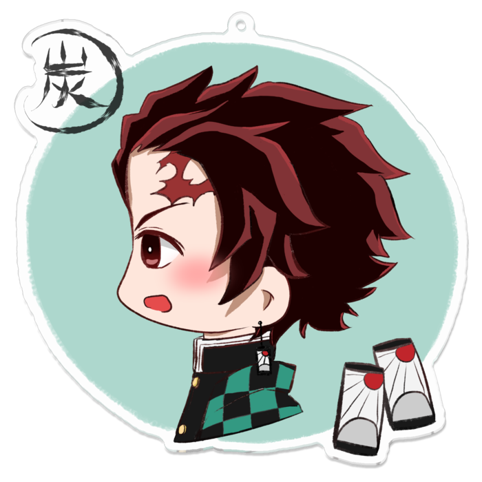 アクリルキーホルダー - 100 x 100 (mm)